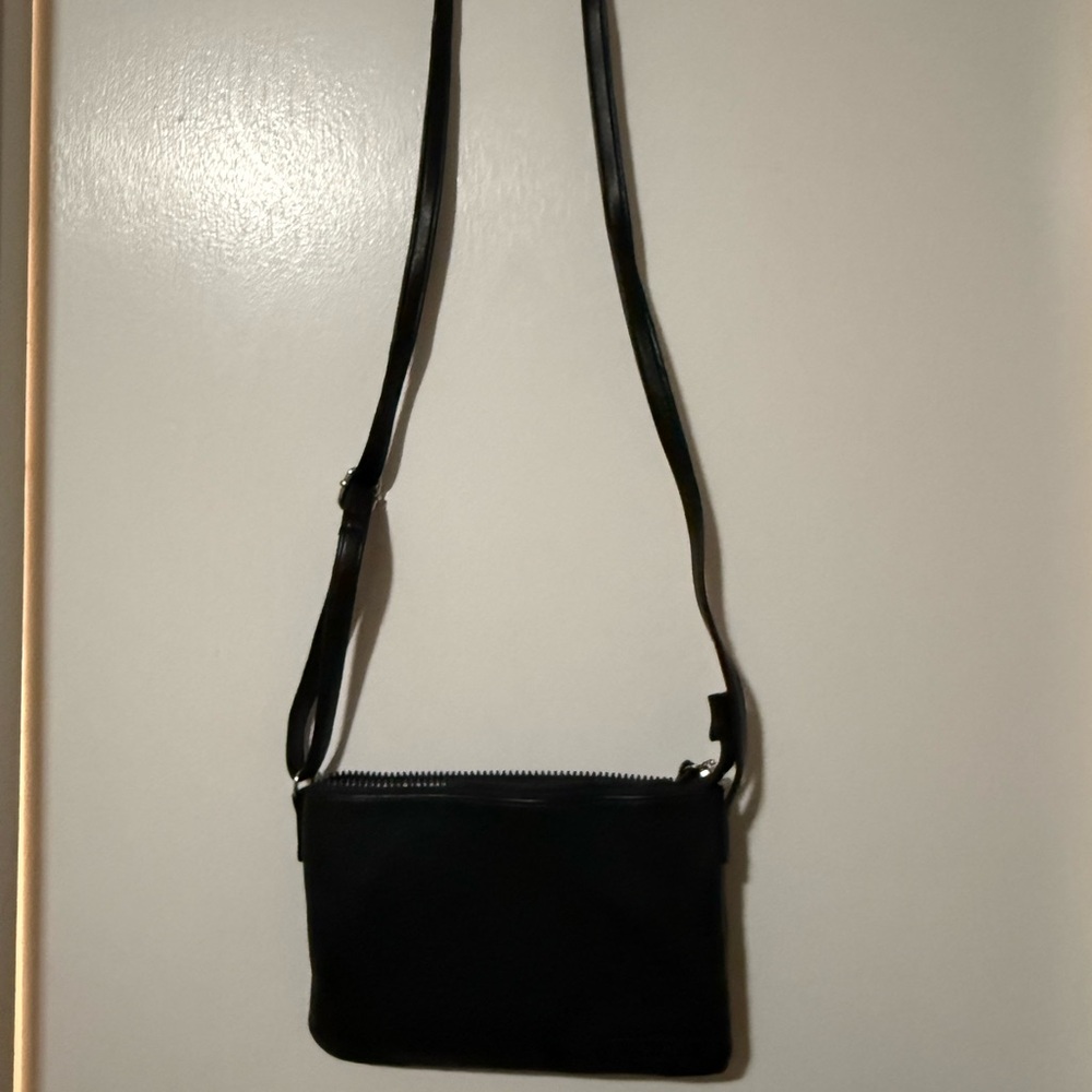 Tahari Classic Black Crossbody Bag